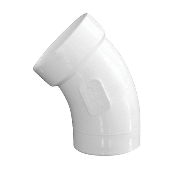 Genova Genova 72715 1/8 Bend 45° Street Elbow - 1-1/2" 67CH48062P